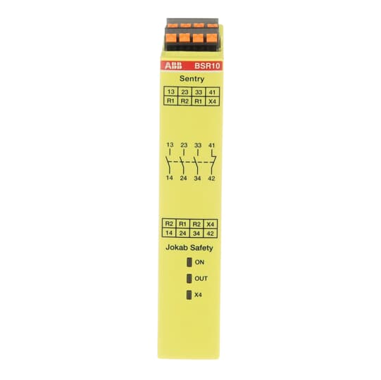 SAFETY RELAY Erweiterungsrelais 24 V DC Relaisausgänge 3 Schließer+1 Öffner
