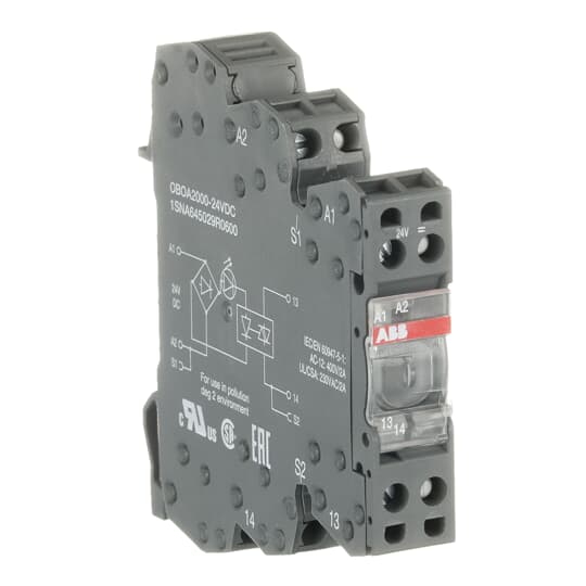 Optokoppler R600 2A,A1-A2=24VDC,Triac