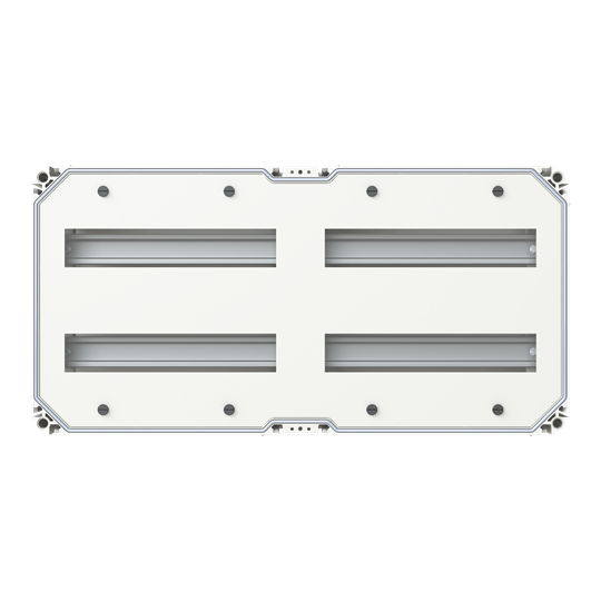 Boîtier RE 320x640 2R a.28TEo.D VMS 63 Boîtier standard 56TE sans couvercle 4TBV853267C0100