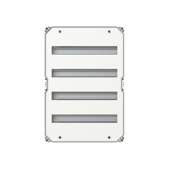 Répartition RE 640x440 4R a. 20TEo.D VMS 64 Boîtier normalisé d'appareillage 80TE sans couvercle 4TBV853268C0100