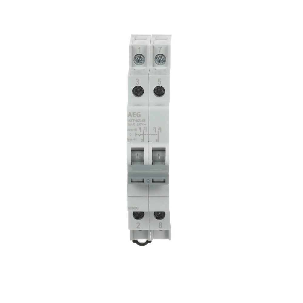 Gruppenschalter 16 A 250 V AC, 2x I-0-II Alt-GE: 666607