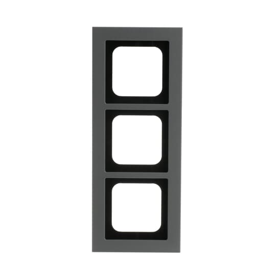 Abdeckrahmen 3-fach platin - Busch-axcent® pur