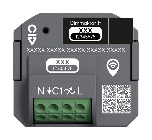 Dimmaktor 1-fach, UP Wireless