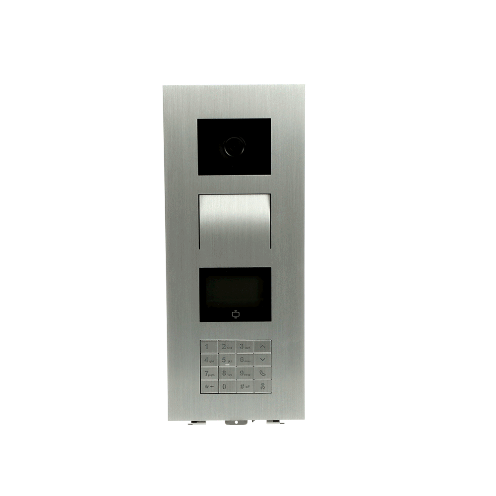 Placa calle video, teclado, IC,AL