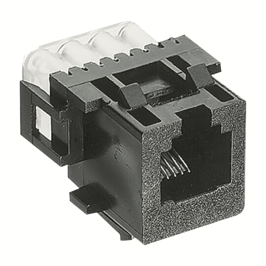 Modular-Jack-Buchse, 8-polig Kat. 3 (AMP-Nr. 216005-4)