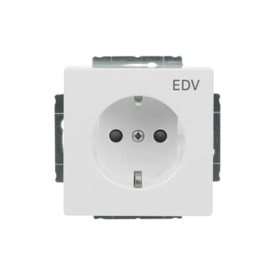 BUSCH-JAEGER Spina SCHUKO® EDV Rossa 20 EUC/DV-917 Per Informatica