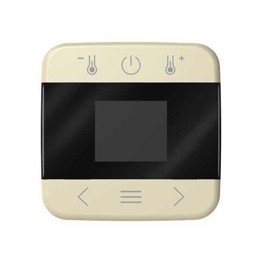 Zentralscheibe für Raumtemperaturregler mit Display Bluetooth
