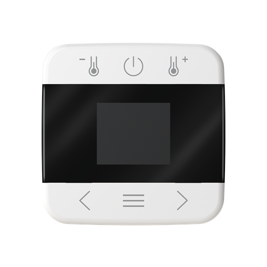 Zentralscheibe für Raumtemperaturregler mit Display Bluetooth