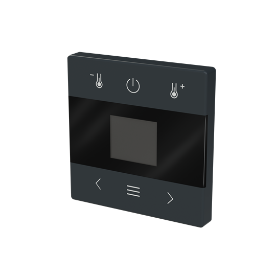 Zentralscheibe für Raumtemperaturregler mit Display Bluetooth