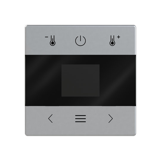 Zentralscheibe für Raumtemperaturregler mit Display Bluetooth