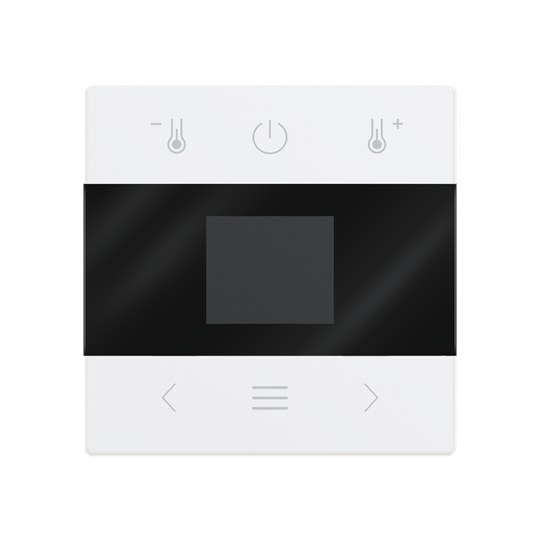 Zentralscheibe für Raumtemperaturregler mit Display Bluetooth
