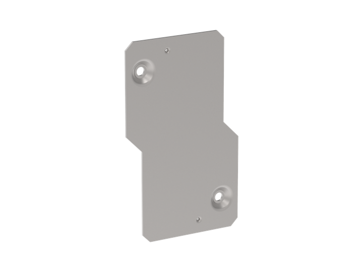 Adaptateur, plaque d'adaptation à retrofiter pour montage sur socle,