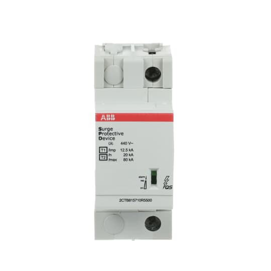 Kombi-Ableiter T1-T2 12.5kA/Pol, 1-polig Uc 440V, Up 1, 6 kV