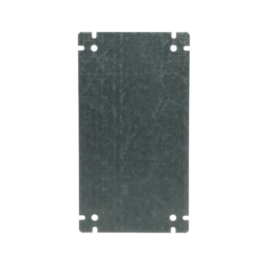 Plaque de montage 249x134x2mm acier laminé à chaud Sendzimir 2mm