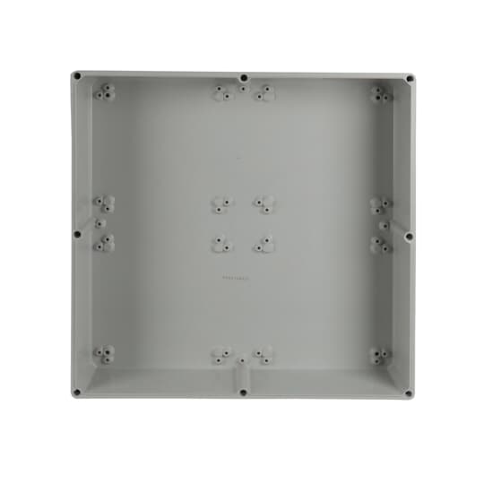 Partie inférieure 600x600x130 fermée APO RAL7035 entièrement fermée
