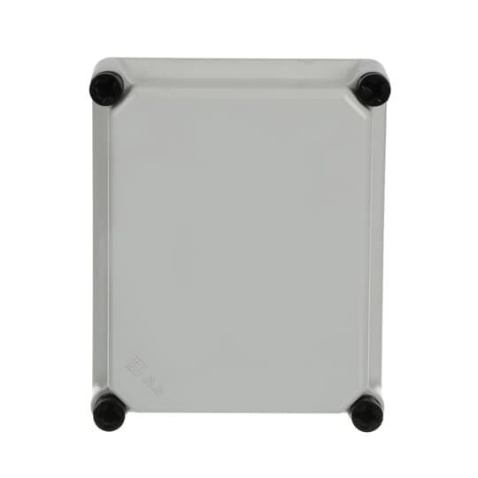 Couvercle 185x150x45mm Polyester, RAL7035 gris avec vis de couvercle