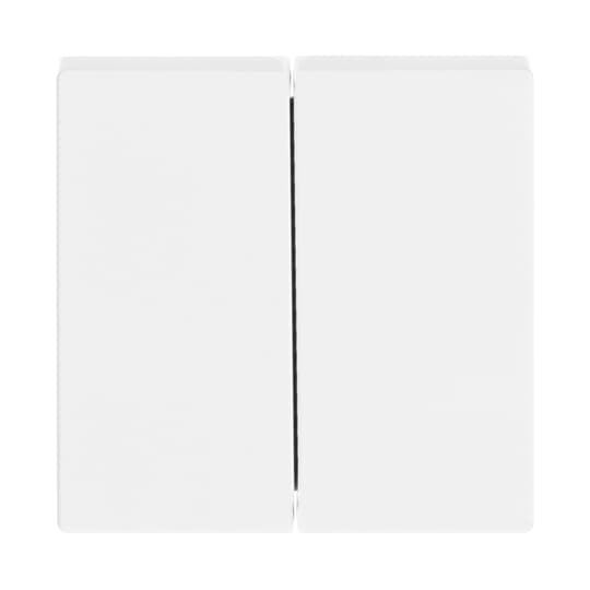 Wippe für Schalter/Taster, 2-fach studioweiß - Plattform 63