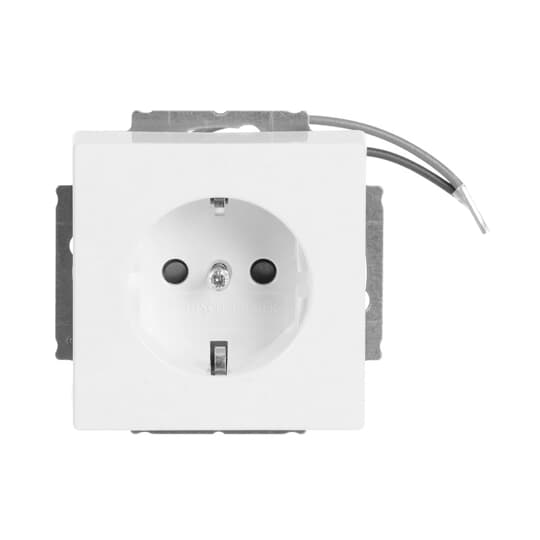 Busch-steplight® SCHUKO® Steckdosen-Einsatz Safety+ mit LED