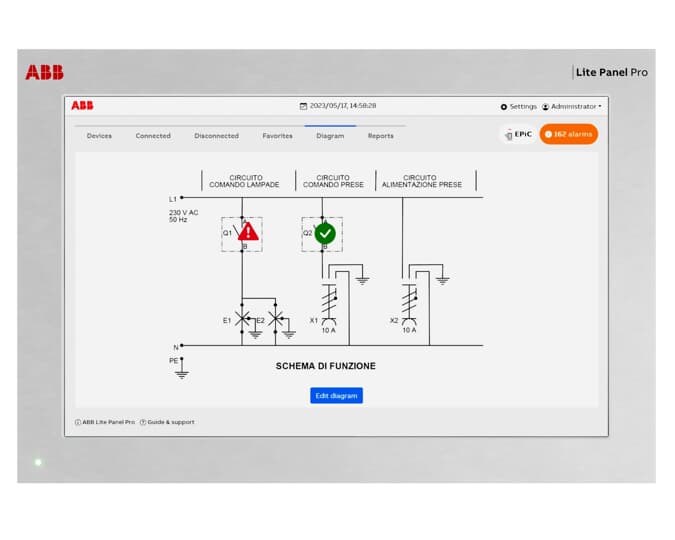 Touch-Panel-PC zur Visualisierung für ASKI Energie- und Lastmanagement