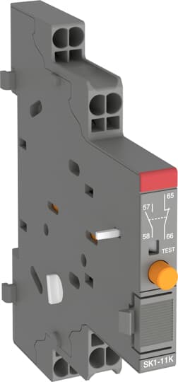 Signalkontakt 1S+1Ö für ausgelöst-Meldung, mit Push-In Klemmen