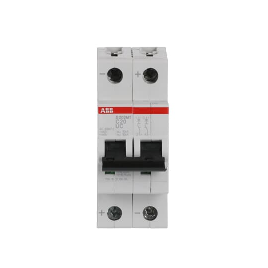 Disjoncteur C-Char., 10kA, 20 A, 2P