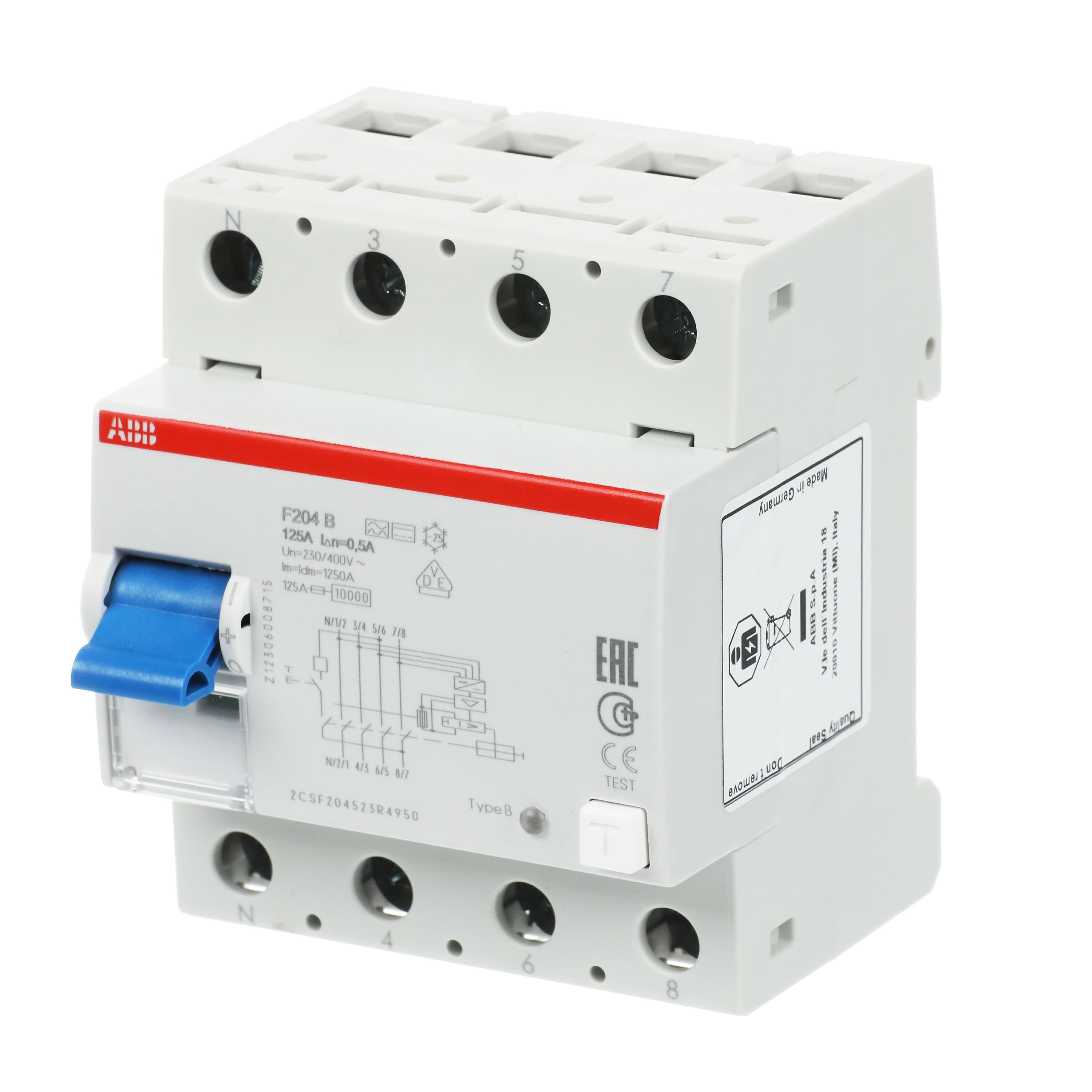 F204 B-125/0.5-L | ABB F204 B-125/0.5-L | ABB