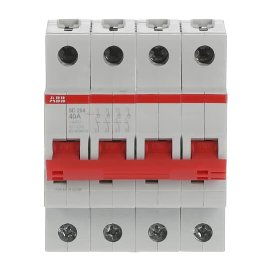 Interrupteur de charge 4P, 40 A