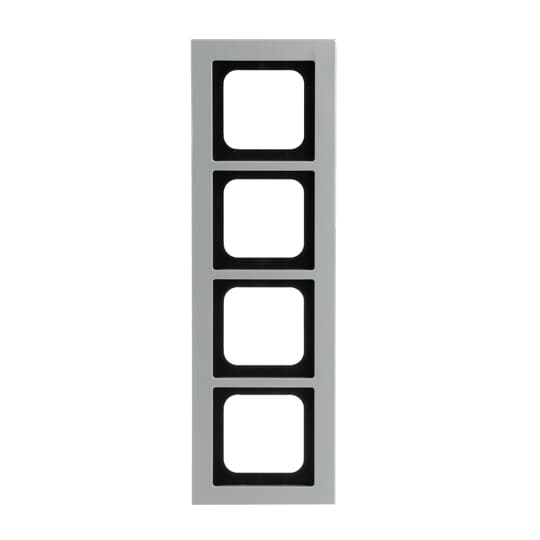 Abdeckrahmen 4-fach titan - Busch-axcent® pur