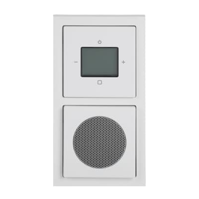 Radio Internet WiFi Busch-Jaeger AudioWorld - Set Completo Con Schermo E Altoparlante - Bianco - Foto 10