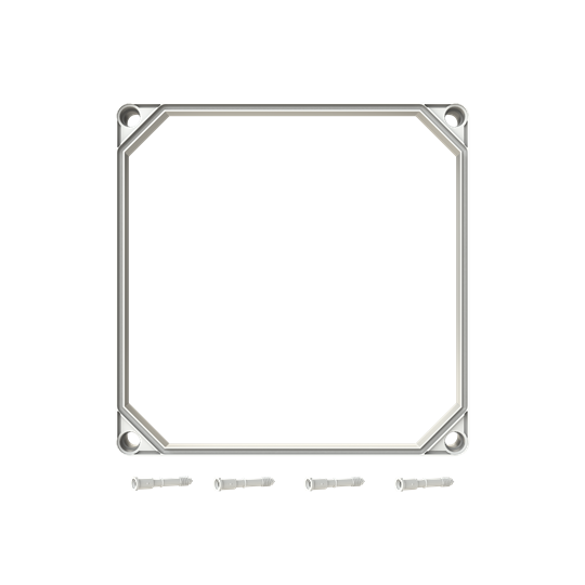 Erhöhungsrahmen 320x320x75mm VMS33 Erhöhungsrahmen mit Schrauben VE 2
