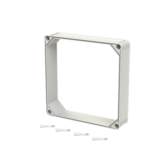 Erhöhungsrahmen 320x320x75mm VMS33 Erhöhungsrahmen mit Schrauben VE 2