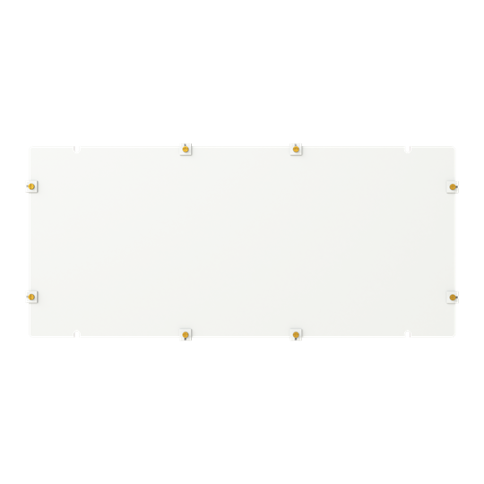 Plaque de montage en acier 580x260x2mm Plaque de montage VMS avec fixation VE 1