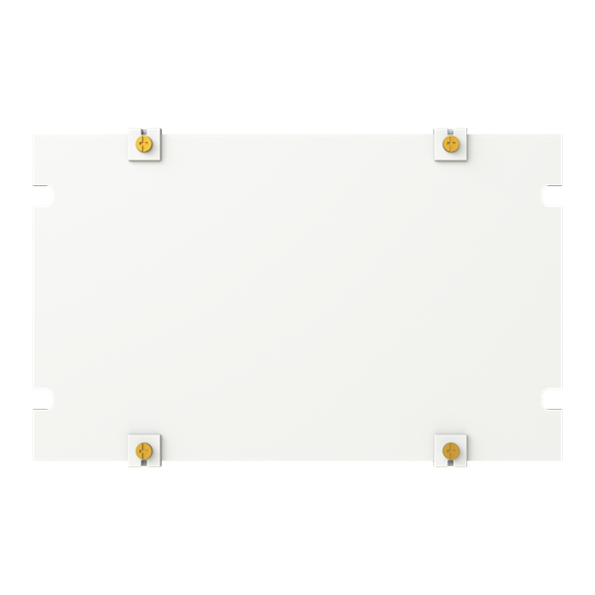 Plaque de montage ISO 260x160x5mm Plaque de montage VMS avec fixation VE 1