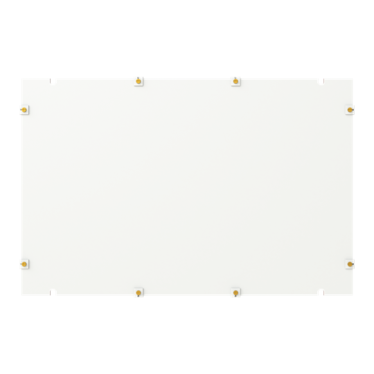 Plaque de montage ISO 580x380x5mm Plaque de montage VMS avec fixation VE 1