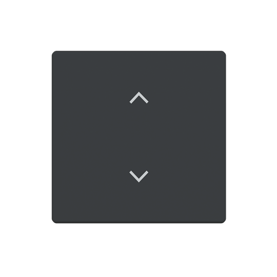 Wippe mit Aufdruck Symbol "Jalousie" für Smart Switch 1-fach anthrazit -
