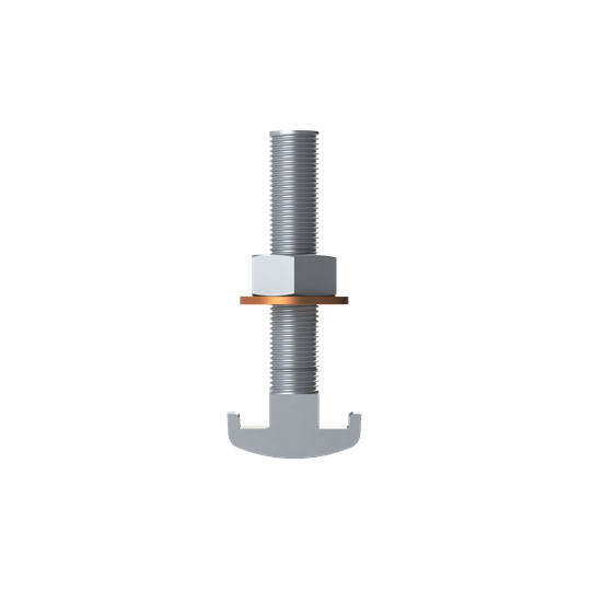Hakenkopfschraube M10x60 Parallelkupfer 5mm