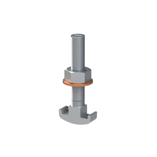 Hakenkopfschraube M10x60 Parallelkupfer 5mm