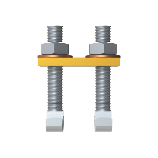 CU-Verbindungslasche 250A für Parallelkupfer 2x12x5mm