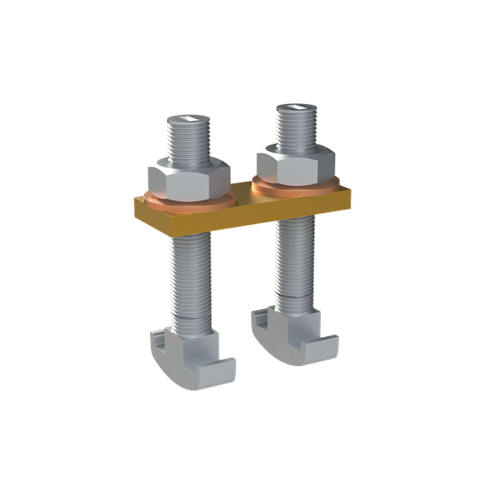 CU-Verbindungslasche 250A für Parallelkupfer 2x12x5mm