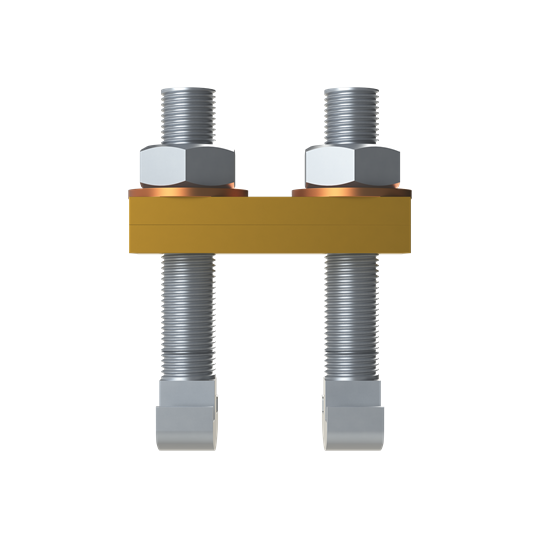 CU-Verbindungslasche 400A für Parallelkupfer 2x20x5mm