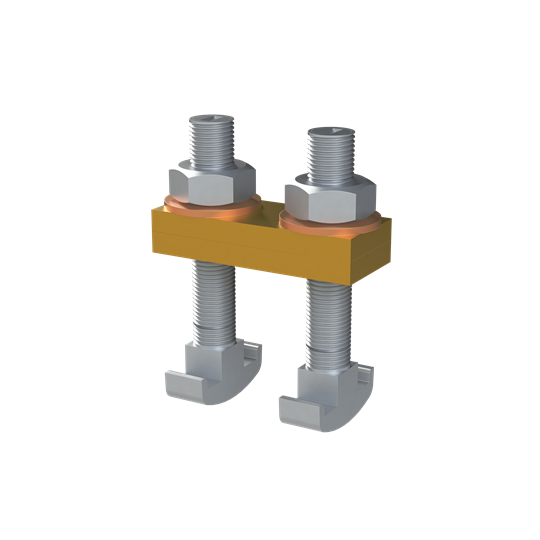 CU-Verbindungslasche 400A für Parallelkupfer 2x20x5mm