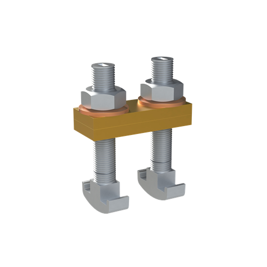 CU-Verbindungslasche 400A für Parallelkupfer 2x20x5mm