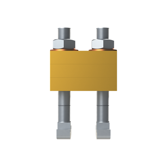 CU-Verbindungslasche 1100A für Parallelkupfer 2x30x10mm