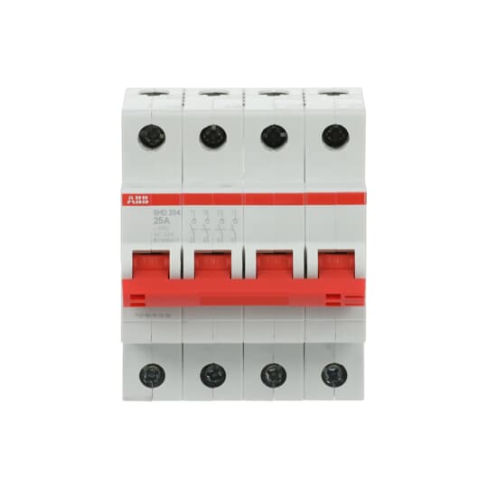 Disjoncteur de charge 4P, 25 A, aucun accessoire montable