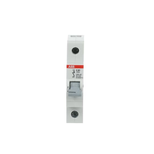 Interrupteur de sectionnement 1P, 125 A, manette grise