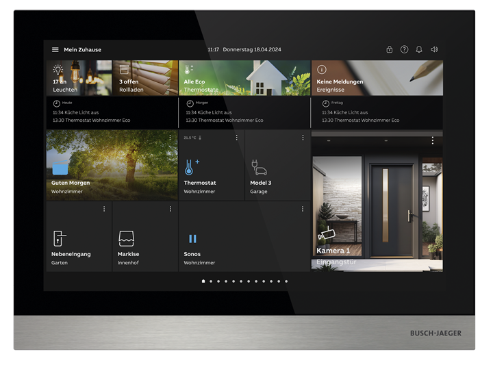 IP Touch 10", LAN/LAN, schwarz