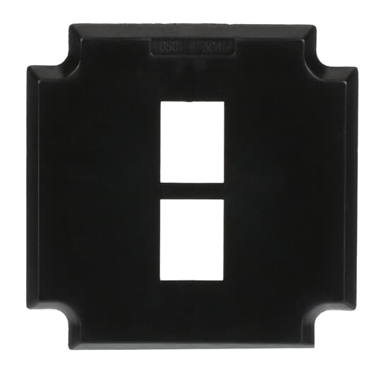 Sockel für 2 Modular-Jack-Buchsen 0210 und 0211