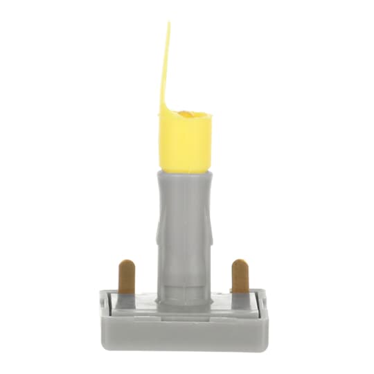 Beleuchtungseinsatz mit Sockel für Schalter/Taster LED/blau, 1 mA, 230 V gelb