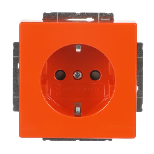 SCHUKO® Steckdosen-Einsatz Safety+ orange - Plattform 63