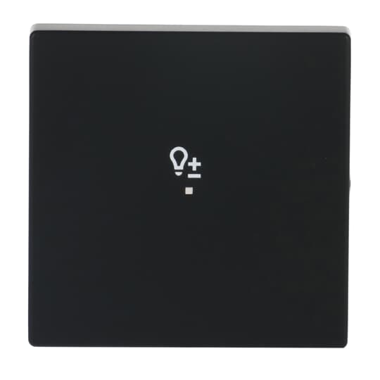 Wippe 1-fach, mit Symbol "Dimmer"